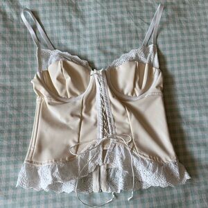 Grey Bandit Corset Top